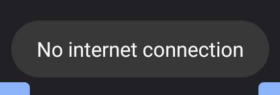 No Internet Connection